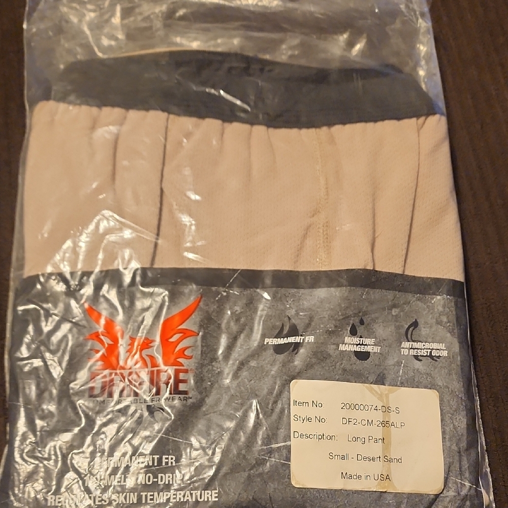 Mens DRIFIRE FR Thermal Long Johns Size S